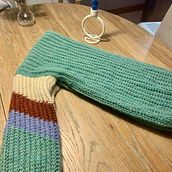 Mi proyecto del curso: Crochet: crea prendas con una sola aguja. Fashion Design, Fiber Arts, DIY, Crochet, and Textile Design project by palonacho - 01.19.2024