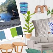Mi proyecto del curso: Conceptos básicos para la decoración low cost de tu hogar. Un projet de Design d'intérieur, Décoration, Décoration d'intérieur , et Design d'espace de Lauri Zacarias - 19.01.2024
