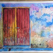 My project for course: Watercolour Texture Masterclass. Fine Arts, Painting, and Watercolor Painting project by Catherine Hackett - 01.20.2024