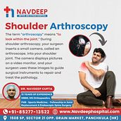 Best Shoulder Arthroscopy Doctor in panchkula. Un projet de Publicité de Navdeep Hospital - 20.01.2024