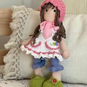 Mi proyecto del curso: Elaboración de muñecas amigurumi románticas. Arts, Crafts, To, Design, Fiber Arts, Crochet, Amigurumi, and Textile Design project by olayasanchezc - 01.20.2024