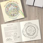 Bibel-Ausmalbuch. Digital Illustration project by Birgit Wieland - 01.12.2024