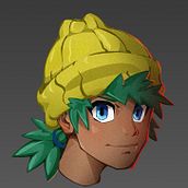 Style and Render Study. Digital Illustration, Character Design, and Concept Art project by Ben Lutz - 01.21.2024