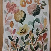 My project for course: Artistic Floral Watercolor: Connect with Nature. Un proyecto de Ilustración tradicional, Pintura, Pintura a la acuarela e Ilustración botánica de maria_petkova - 21.01.2024