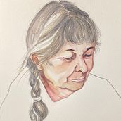 Watercolor and grafite pen. Projekt z dziedziny  Malarstwo użytkownika Linda Wåhlander - 21.01.2024