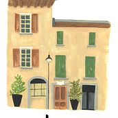 Mein Abschlussprojekt für den Kurs: Gouache-Techniken für Illustrationen. Traditional illustration, Sketching, Creativit, Drawing, Watercolor Painting, Sketchbook, and Gouache Painting project by sara_straumann - 01.21.2024