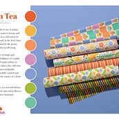 Garden Tea - A Pattern Collection by Megan Cash. Een project van Grafisch ontwerp, Productontwerp, Patroonontwerp y Digitale illustratie van megancashdesign - 21.01.2024