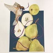 My project for course: Botanical Watercolor: Illustrating Art and Science. Traditional illustration, Fine Arts, Painting, Drawing, Watercolor Painting, and Botanical Illustration project by Monique Ernst - 01.22.2024