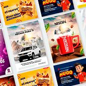 Gráficas Publicitarias - Compilado 2023. Design, and Advertising project by Julio Villegas - 12.29.2023