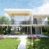 Mi proyecto del curso: Diseño y modelado arquitectónico 3D con Revit. 3D, Architecture, Interior Architecture, 3D Modeling, Digital Architecture, and ArchVIZ project by cevm1798 - 01.12.2024