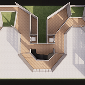 My project for course: Modeling for Parametric Buildings with Revit . 3D, Architecture, Interior Architecture, 3D Modeling, Digital Architecture, and ArchVIZ project by Marcelo Guerrero - 01.01.2024