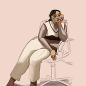 Most Recent Work - Portfolio. Digital Illustration, and Character Design project by Jingle Grigsby - 12.28.2023