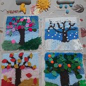 Mi proyecto del curso: Introducción al latch hooking y locker hooking. Projekt z dziedziny  Dekoracja wnętrz,  Tkactwo, Wzornictwo tekst i liów użytkownika erikarossel.e - 23.01.2024