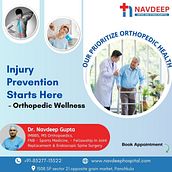 Best Ortho Doctor in Panchkula. Un projet de Marketing , et Publicité de Navdeep Hospital - 23.01.2024