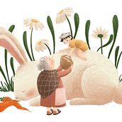 An ordinary spring. Digital Illustration, and Children's Illustration project by Silvia Biondi - 01.23.2024