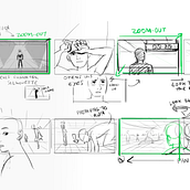 Run - Final Project for Introduction to Storyboarding. Un progetto di Illustrazione tradizionale, Direzione artistica, Produzione audiovisiva, Illustrazione digitale, Stor, board, Arte concettuale e Disegno digitale di luantsouza144 - 23.01.2024