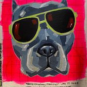 My project for course: Stylized Acrylic Painting: Explore Color and Shape. Painting, Acr, and lic Painting project by monica_q - 01.19.2024