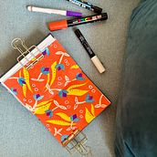 My project for course: Botanical Patterns in a Sketchbook: Conquer the Blank Page. Un progetto di Illustrazione tradizionale, Pattern design, Illustrazione botanica e Sketchbook di Eva-Maria Hofer - 23.01.2024