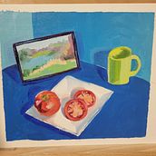 Mi proyecto del curso: Pintura al óleo desde cero. Un progetto di Belle arti, Pittura e Pittura ad olio di Leila Cema - 23.01.2024