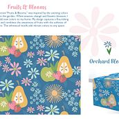 My project for course: Fruits & Blooms. Un proyecto de Diseño gráfico, Diseño de producto, Pattern Design e Ilustración digital de Jean Barbari - 24.01.2024