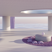 Mi proyecto del curso: ArchViz de interiores: crea diseños 3D surrealistas con Blender. Architecture, Interior Architecture, Digital Architecture, and ArchVIZ project by Manuel Tolentino - 01.24.2024
