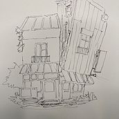 Mi proyecto del curso: Dibujo arquitectónico expresivo con marcadores de colores. Sketching, Drawing, Architectural Illustration, Sketchbook & Ink Illustration project by Joaquin Casacuberta Gras - 01.24.2024