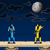 Meu projeto do curso: Introdução ao desenho de personagens em pixel art. Character Design, Video Games, Pixel Art, and Game Design project by andref_salvador - 01.23.2024