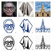 Sistema de pictogramas. Design project by Tomás Olguin - 01.25.2024