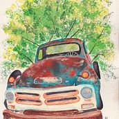 My project for course: Watercolour Texture Masterclass. Fine Arts, Painting, and Watercolor Painting project by Catalina Ionescu - 01.22.2024