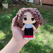 Mi proyecto del curso: Amigurumis: personas tejidas a crochet. Arts, Crafts, To, Design, Fiber Arts, Crochet, Amigurumi, and Textile Design project by Valery Arias Grillo - 01.25.2024