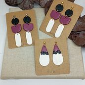 Pendientes arcilla y acero. Ein Projekt aus dem Bereich Design, Schmuckdesign, H und werk von slm162 - 25.01.2024