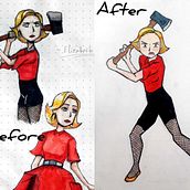 My project for course: Captivating and Dynamic Character Creation. Traditional illustration, Character Design, Digital Illustration, and Digital Drawing project by Efza d.3 - 01.25.2024