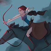My project for course: Captivating and Dynamic Character Creation. Traditional illustration, Character Design, Digital Illustration, and Digital Drawing project by Neža Štremfelj - 04.10.2024