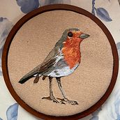 My project for course: Painting with Thread: Textile Illustration Techniques. Traditional illustration, Embroider, and Textile Design project by Bronwyn Cozens - 01.26.2024
