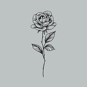Mój projekt z kursu: Tatuaż w stylu fineline: odkryj subtelność cienkiej linii. Traditional illustration, Drawing, and Tattoo Design project by Oliwia Dyrda - 01.02.2023