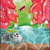 My project for course: Atmospheric Scenes in Procreate: Paint with Color and Light. Digital Illustration project by rosierose - 01.26.2024
