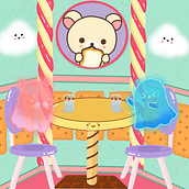 Mi proyecto del curso: Diseño de mundos kawaii: crea ilustraciones alegres. Un proyecto de Diseño de personajes, Ilustración digital y Manga de Mirna Liset Romero Carenzo - 25.01.2024