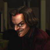 The Shining - Digital Painting. Pintura digital, e Desenho digital projeto de Isabella Carvalho - 26.01.2024