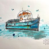 Mi proyecto del curso: Dibujo arquitectónico expresivo con marcadores de colores. Sketching, Drawing, Architectural Illustration, Sketchbook & Ink Illustration project by alejandro16191 - 01.26.2024