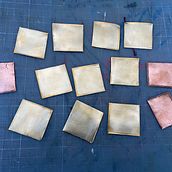 Mi proyecto del curso: Joyería en metal pintada a mano con pátinas y pigmentos. Accessor, Design, Arts, Crafts, Jewelr, Design, Fashion Design, DIY, and Decorative Painting project by Daniela Rosselli - 01.27.2024