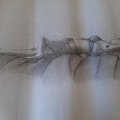Mi proyecto del curso: Dibujo anatómico para principiantes. Un progetto di Belle arti, Bozzetti, Disegno a matita, Disegno, Disegno realistico e Disegno anatomico di Carmen Guzman - 27.01.2024