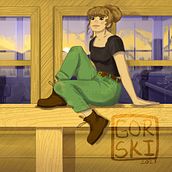 Fire Watch Tower. Traditional illustration project by ninjawsome - 01.27.2024