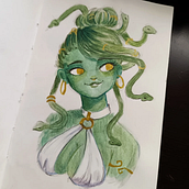 Watercolor illustration . Ilustrație tradițională, Desen în creion, Desen & Ilustrație cu cerneală de Niita Ant - 01.28.2024