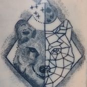 Mi proyecto del curso: Tatuaje para principiantes. Tattoo Design project by Yesenia Estefanía Londoño Alarcón - 02.07.2024