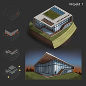 Mi proyecto del curso: Sketching arquitectónico y artístico con Procreate. Architecture, Sketching, Digital Illustration, Digital Architecture, and Architectural Illustration project by Domenica Meyer - 01.28.2024