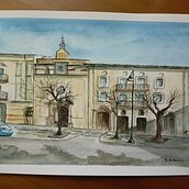 Il mio progetto del corso: Tecniche moderne di acquerello paesaggistico. Een project van Schilderij y Aquarelschilderen van gosia73 - 28.01.2024
