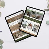 Sweet Blossom , weding planner. Br, ing, Identit, Graphic Design, Web Design, Social Media, Br, and Strateg project by Lorena Blazquez - 01.28.2024