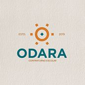 Odara - Contraturno Escolar. Un proyecto de Diseño, Br, ing e Identidad, Diseño de logotipos, Diseño digital y Diseño de papelería				 de Rafael Rodrigues Alves - 28.01.2024