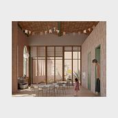 Mi proyecto del curso: Render y collage digital para visualización arquitectónica. Een project van 3D, Architectuur, Digitale architectuur,  3D-ontwerp y Architecturale visualisatie van Beatriz León - 24.01.2024
