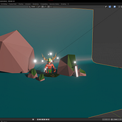 Modelado de personajes low poly para videojuegos. 3D, 3D Modeling, Video Games, 3D Character Design, Game Design, and Design project by Alex Velasco - 01.27.2024